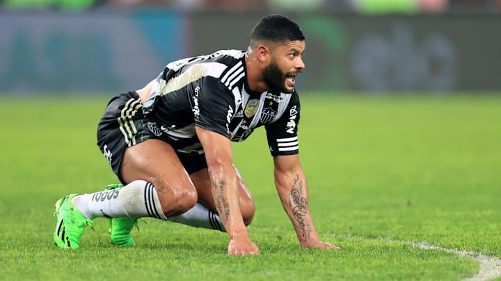 Grande figura do Atlético-MG, Hulk não conseguiu fazer a diferença no Maracanã. Grande figura do Atlético-MG, Hulk não conseguiu fazer a diferença no Maracanã.