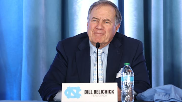 North Carolina Tar Heels Present New Football Coach Bill Belichick