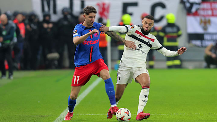 Fotbal Club FCSB v Manchester United - UEFA Europa League 2024/25 League Phase MD8