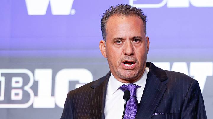 Jul 30, 2026; Chicago, IL, USA; Washington Football head coach Jedd Fisch speaks during Big Ten Media Days at Hilton Chicago. Mandatory Credit: Kamil Krzaczynski-Imagn Images Jul 30, 2026; Chicago, IL, USA; Washington Football head coach Jedd Fisch speaks during Big Ten Media Days at Hilton Chicago. Mandatory Credit: Kamil Krzaczynski-Imagn Images