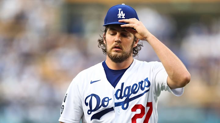 Trevor Bauer solamente ha realizado 17 aperturas con los Dodgers de Los Angeles