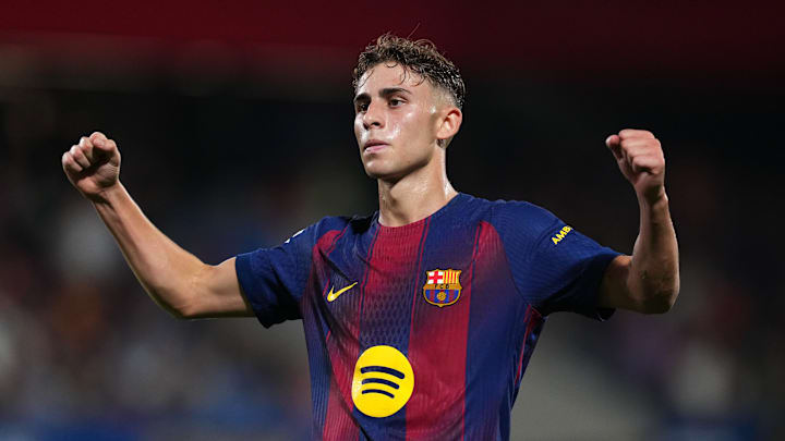 Fermin Lopez, joueur du FC Barcelone.