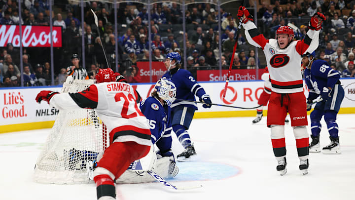 Carolina Hurricanes v Toronto Maple Leafs Carolina Hurricanes v Toronto Maple Leafs