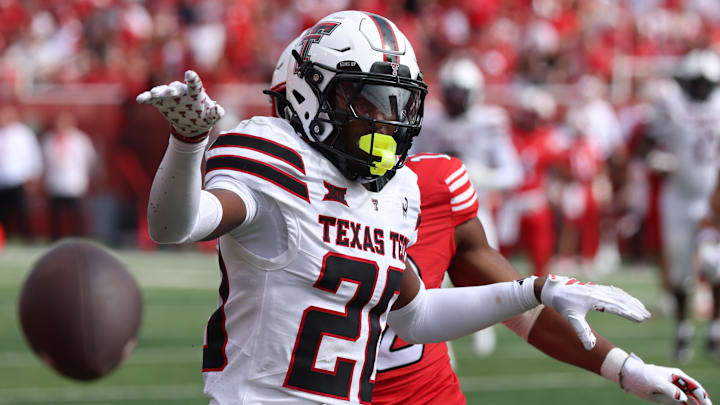 Texas Tech Red Raiders defensive back Dontae Balfour (20)