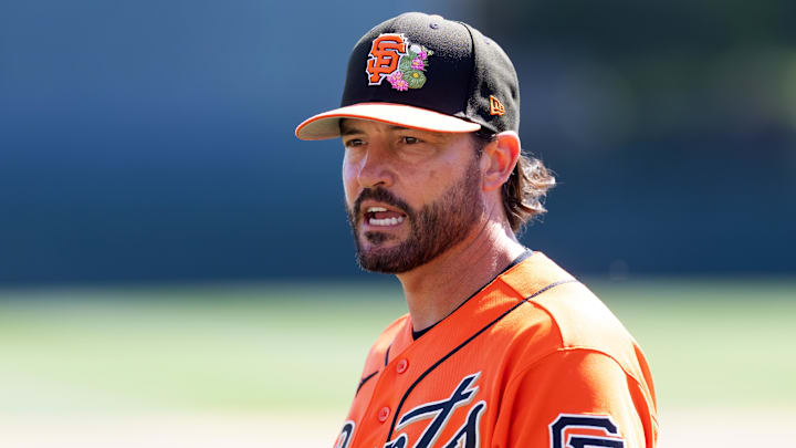 San Francisco Giants manager Tony Vitello. San Francisco Giants manager Tony Vitello.