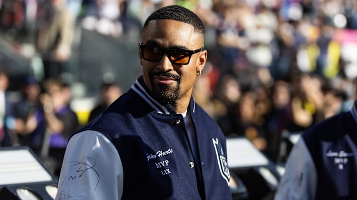 Philadelphia Eagles quarterback Jalen Hurts Philadelphia Eagles quarterback Jalen Hurts