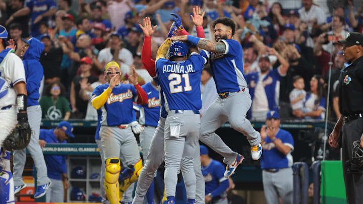 Venezuela defeated Italy to reach the championship game of the World Baseball Classic Venezuela defeated Italy to reach the championship game of the World Baseball Classic