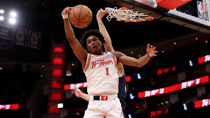 What does the future hold for the Houston Rockets' Amen Thompson?