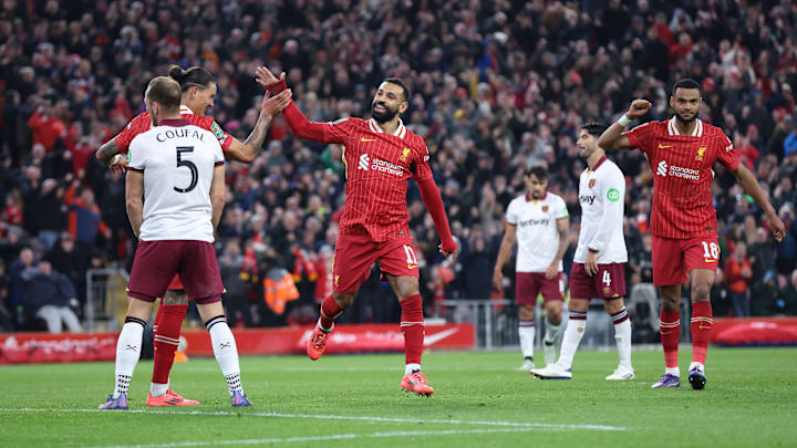 Liverpool e West Ham fazem um dos grandes jogos da rodada Liverpool e West Ham fazem um dos grandes jogos da rodada