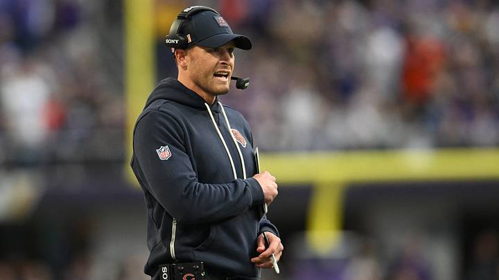 Chicago Bears head coach Ben Johnson. Chicago Bears head coach Ben Johnson.