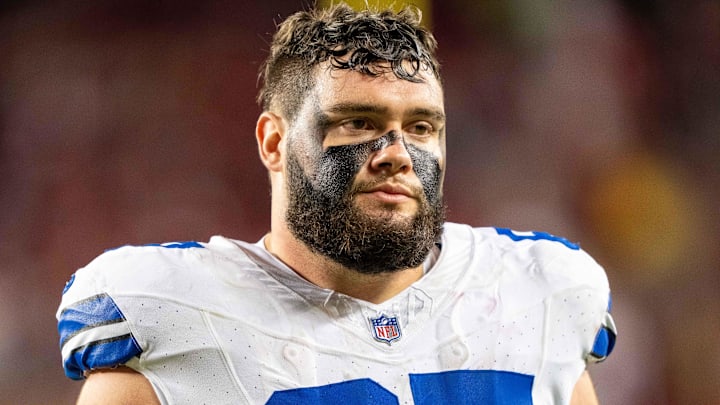 Dallas Cowboys center Brock Hoffman 