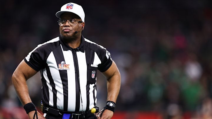 Referee Ron Torbert overturned a touchdown by Antoine Winfield Jr. over a phantom whistle in Week 8. Referee Ron Torbert overturned a touchdown by Antoine Winfield Jr. over a phantom whistle in Week 8.