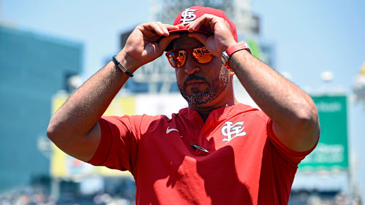 St. Louis Cardinals manager Oli Marmol