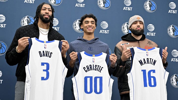 Dallas Mavericks, Anthony Davis, Max Christie, Caleb Martin