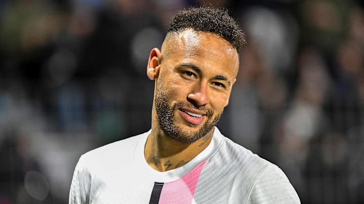 Neymar avec le PSG Neymar avec le PSG