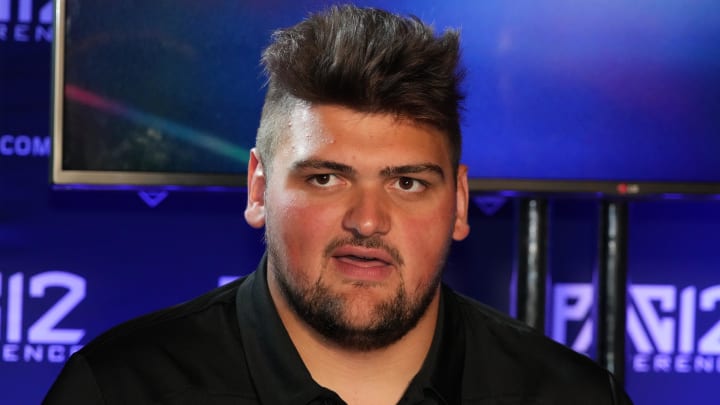 Former Washington offensive lineman Jaxson Kirkland is bidding for a roster spot with the Cincinnati Bengals. Former Washington offensive lineman Jaxson Kirkland is bidding for a roster spot with the Cincinnati Bengals.