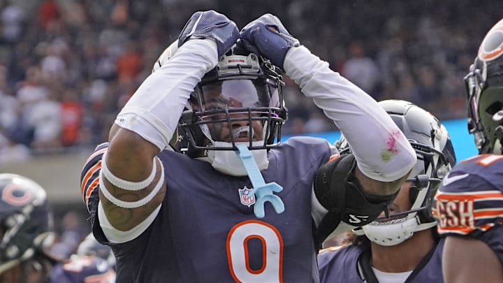 Jaquan Brisker is out to avoid the frustration of the past few years with concussions by using a new helmet, but has a long way to go. Jaquan Brisker is out to avoid the frustration of the past few years with concussions by using a new helmet, but has a long way to go.