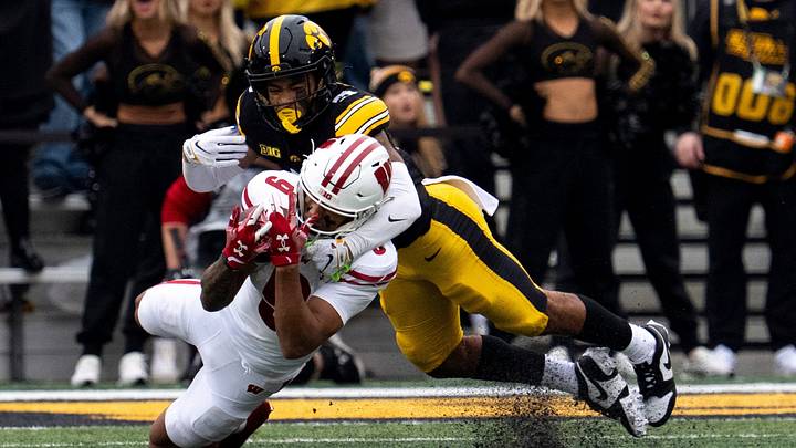 Wisconsin Badgers wide receiver Jaylon Domingeaux. 