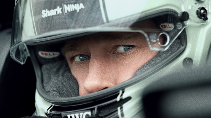 F1 Movie Brad Pitt Teaser Poster