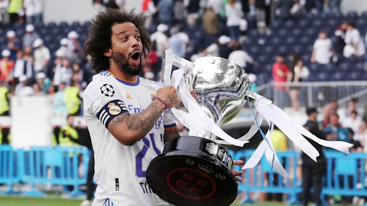 Marcelo es el jugador del Real Madrid con más títulos