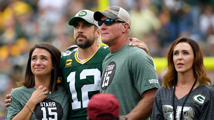 Aaron Rodgers, Green Bay Packers, Brett Favre