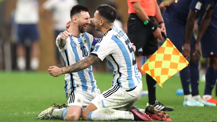 Messi foi o destaque da final, com dois gols marcados