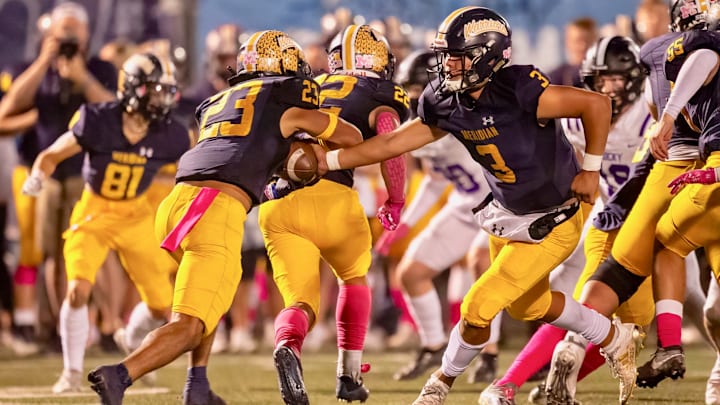 Zeke Martinez, 3, of Meridian High School, is Idaho's top quarterback prospect in 2024.