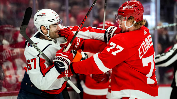 Washington Capitals v Detroit Red Wings