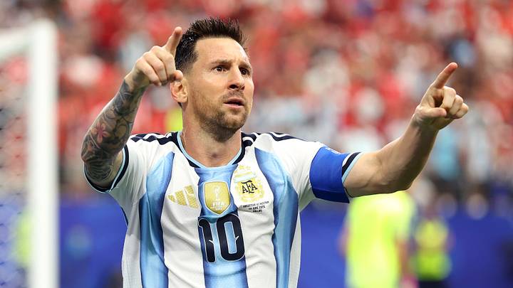 Lionel Messi marcó doblete de goles ante Austria Lionel Messi marcó doblete de goles ante Austria