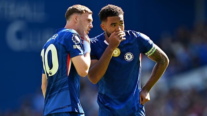 Cole Palmer (left) and Reece James (right) both missed the Carabao Cup semi-final second leg.