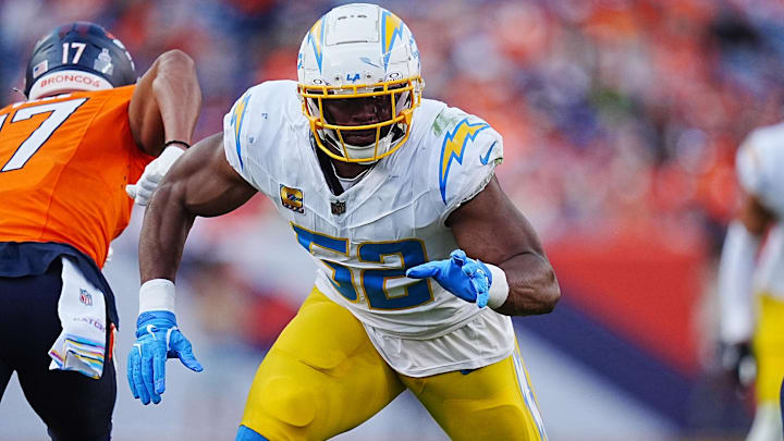 Los Angeles Chargers linebacker Khalil Mack.