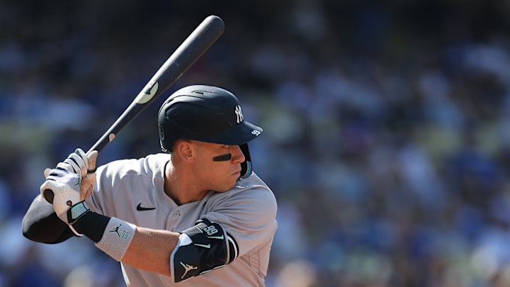 Aaron Judge no estuvo en el lineup de Yankees para el juego del domingo ante Dodgers 