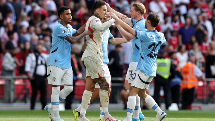 City celebrou conquista em Wembley