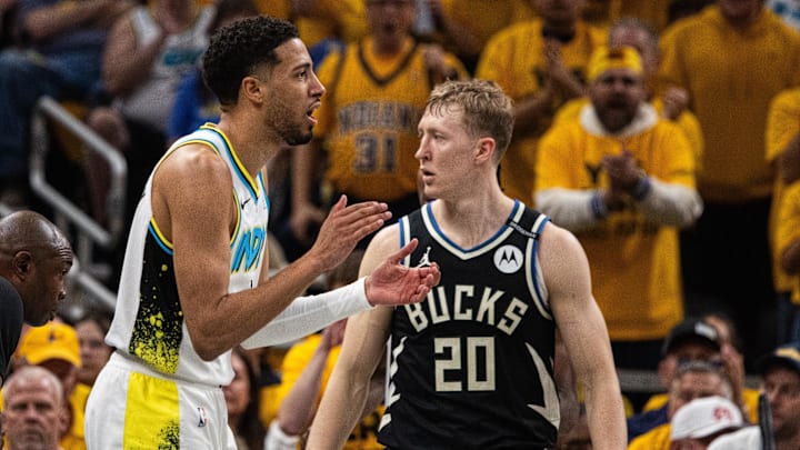 The Pacers beat the Bucks in a crazy Game 5 The Pacers beat the Bucks in a crazy Game 5