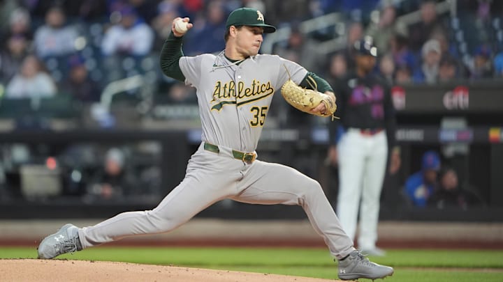 J.T. Ginn and the A's are road underdogs in Seattle.