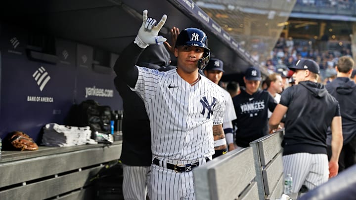 Gleyber Torres podría ser usado en los jardines en caso de emergencia 