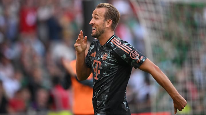 Kane lidera a artilharia do Bayern