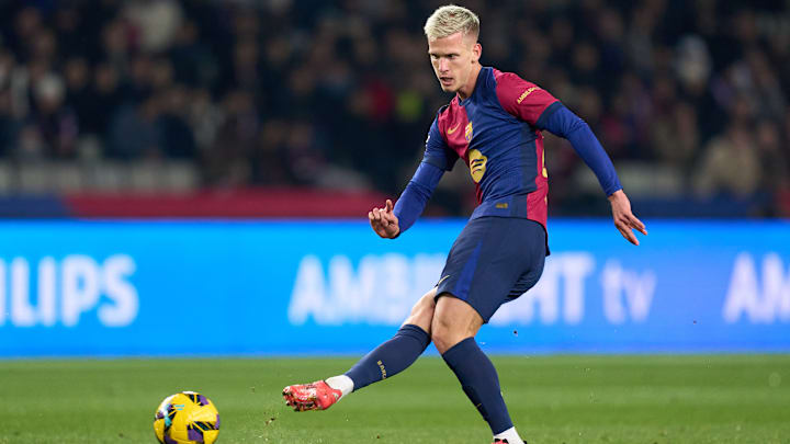 Dani Olmo ainda é dúvida no time do Barcelona