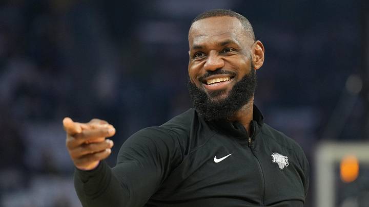 Los Angeles Lakers forward LeBron James.