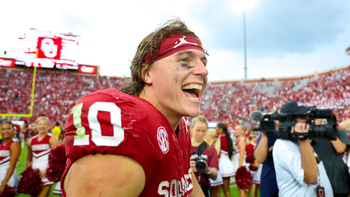 Oklahoma quarterback John Mateer