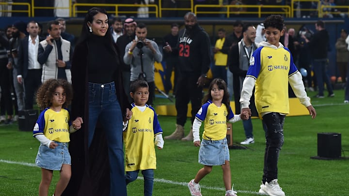 Georgina Rodríguez y los hijos que tuvo con Cristiano Ronaldo