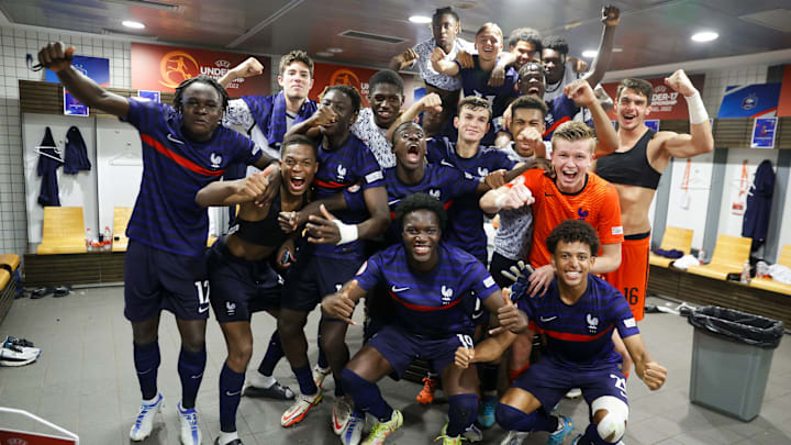 L'Équipe de France U17.