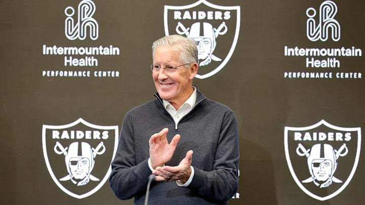 Las Vegas Raiders Introduce Pete Carroll As Head Coach, John Spytek As General Manager