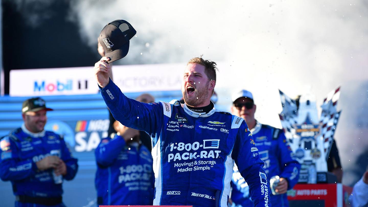 Austin Hill Scores Emotional Win For RCR At Naval Base Coronado