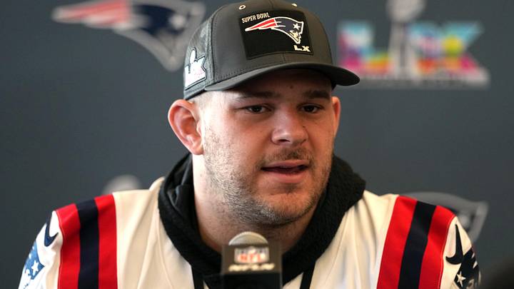 New England Patriots center Garrett Bradbury