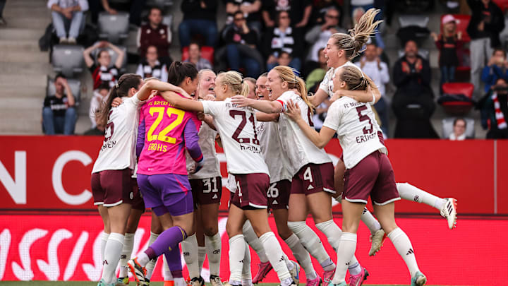 Im Partymodus: Die Bayern-Frauen können bald die Meisterschaft klarmachen