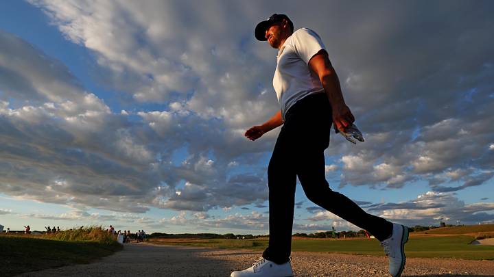 Wyndham Clark has a six-stroke lead heading into the final round of the U.S. Open. Wyndham Clark has a six-stroke lead heading into the final round of the U.S. Open.
