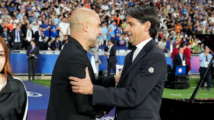 Guardiola e Inzaghi Guardiola e Inzaghi