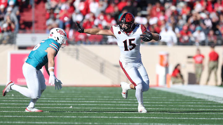San Diego State Aztecs tight end Jackson Ford (15).