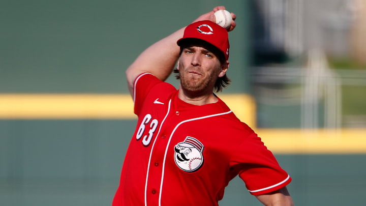 Cincinnati Reds prospect Ryan Nutof.